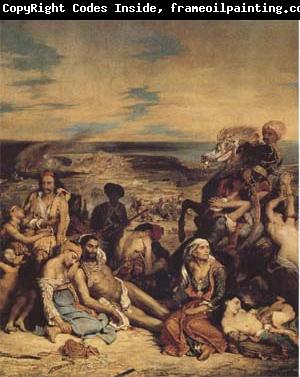 Eugene Delacroix The Massacre of Chios (mk09)